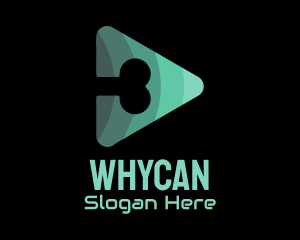 Web Host - Dog Bone Music App logo design