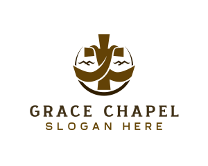 Chapel - Religion Cross Chapel logo design