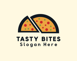 Snack - Pizza Slice Snack logo design