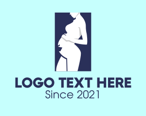 Pregnant - Maternity Pediatric Clinic logo design
