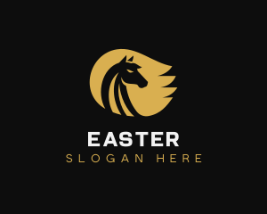 Elegant - Elegant Horse Equestrian logo design