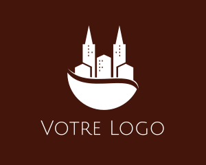 Construction - Coffee Bean City logo design