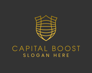 Funding - Elegant Security Shield logo design