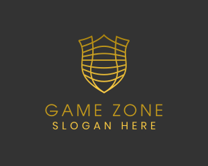 Defense - Elegant Security Shield logo design