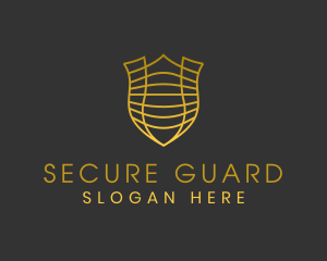Elegant Security Shield logo design