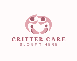 People Family Care logo design