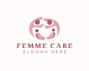 People Family Care logo design