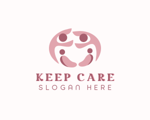 People Family Care logo design