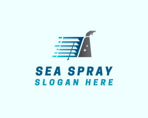 Cleaning Window Blinds Spray logo design