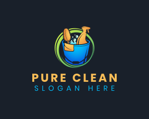 Sanitation Cleaning Maintenance logo design