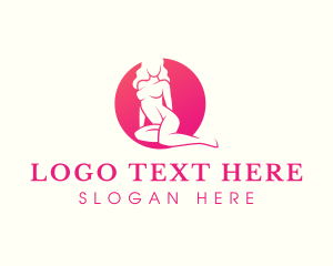 Underwear - Woman Body Sexy logo design