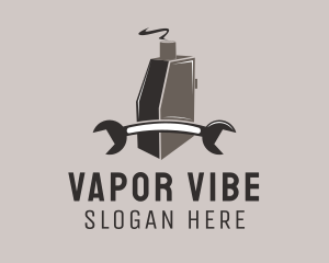 Vape Mechanic Cigarette  logo design