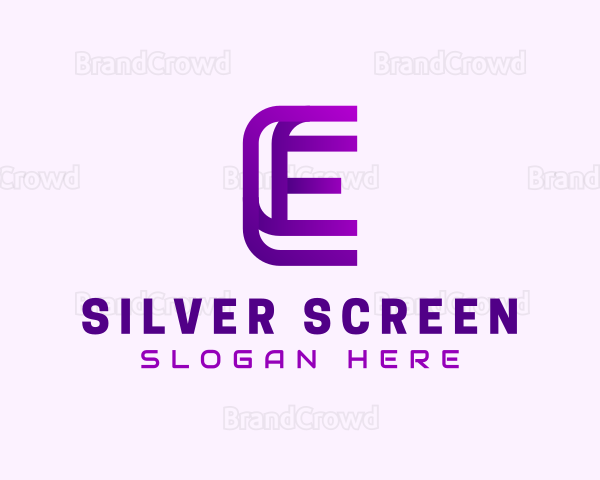 Modern Technology Letter E Logo