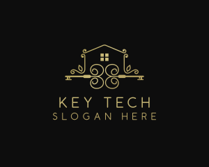 Residential Property Key logo design