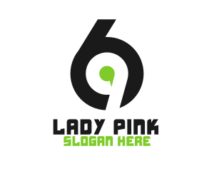 Communication - Green Apostrophe Number 69 logo design
