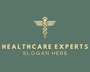 Caduceus Medical Healthcare logo design