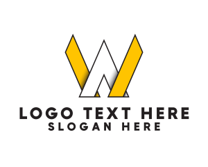 Letter W - Generic Modern Business Letter W logo design