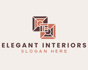 Interior Design Tile Decor logo design