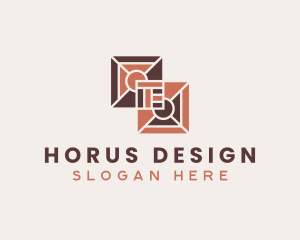 Interior Design Tile Decor logo design