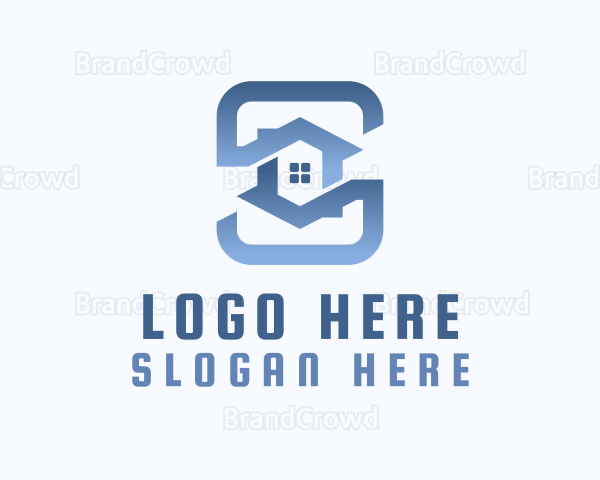 Home Real Estate Letter S Logo