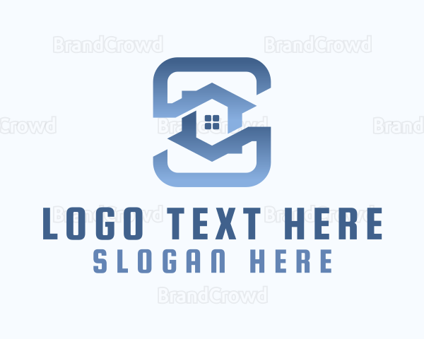 Home Real Estate Letter S Logo