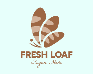 Bread - Butterfly Bread Bakery logo design