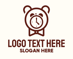 Teddy Bear Alarm Clock Logo