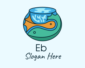 Fishery - Pet Fish Bowl logo design