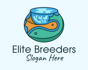 Pet Fish Bowl logo design