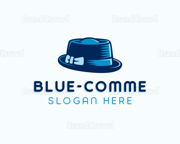 Bowler Hat Fashion Logo