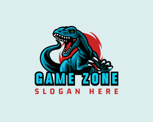 Dinosaur Beast Gaming logo design