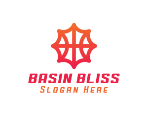 Basketball Bottle Cap logo design