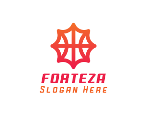 Basketball Bottle Cap logo design