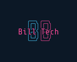 Neon Software Tech logo design