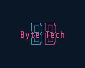 Neon Software Tech logo design