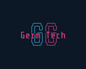 Neon Software Tech logo design