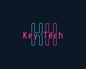 Neon Software Tech logo design