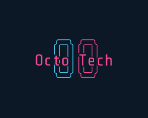 Neon Software Tech logo design