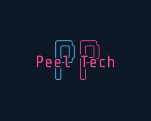 Neon Software Tech logo design