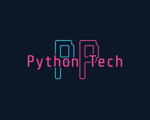 Neon Software Tech logo design