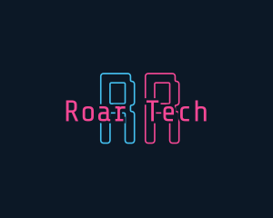 Neon Software Tech logo design