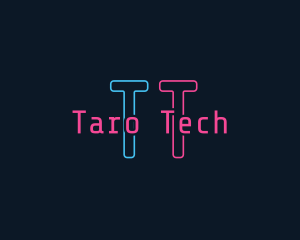 Neon Software Tech logo design