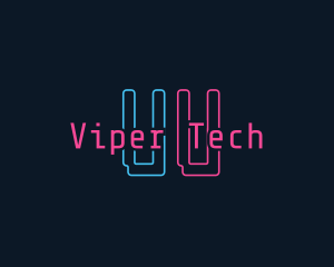 Neon Software Tech logo design