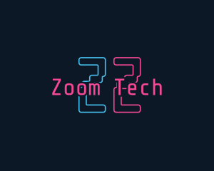 Neon Software Tech logo design