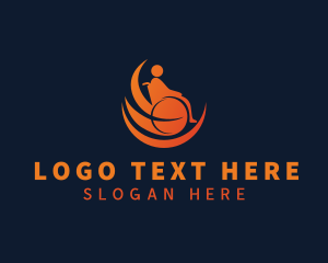 Wheelchair - Disabled Support Community logo design