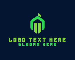 Tech - Tech House Property logo design