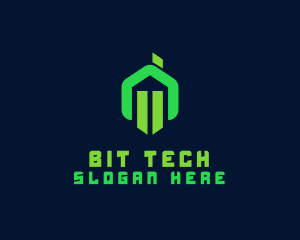 Tech House Property logo design