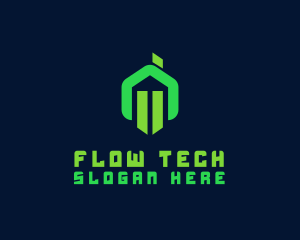 Tech House Property logo design