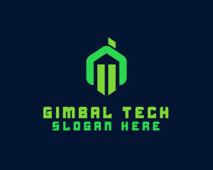 Tech House Property logo design