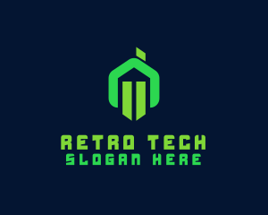 Tech House Property logo design